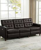 Viktor Mid-century Modern Oversized Power Sectional Sofa with Adjustable Headrests