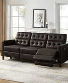 Viktor Mid-century Modern Oversized Power Sectional Sofa with Adjustable Headrests