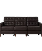 Viktor Mid-century Modern Oversized Power Sectional Sofa with Adjustable Headrests