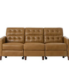 Viktor Mid-century Modern Oversized Power Sectional Sofa with Adjustable Headrests