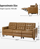 Viktor Mid-century Modern Oversized Power Sectional Sofa with Adjustable Headrests