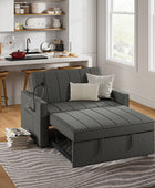 Dirk Upholstered Sleeper Versatile Sofa with Built-in USB Port