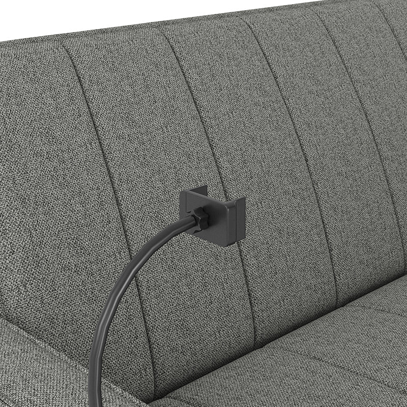 Dirk Upholstered Sleeper Versatile Sofa with Built-in USB Port