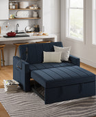 Dirk Upholstered Sleeper Versatile Sofa with Built-in USB Port