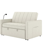 Dirk Upholstered Sleeper Versatile Sofa with Built-in USB Port