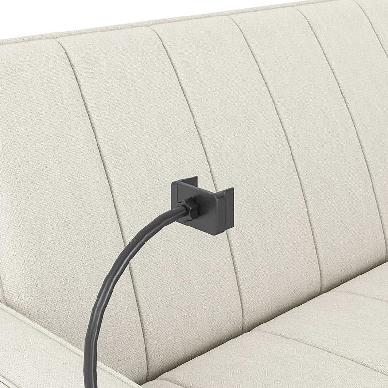 Dirk Upholstered Sleeper Versatile Sofa with Built-in USB Port