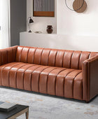 Rowan Genuine Leather Sofa (83") - Hulala Home