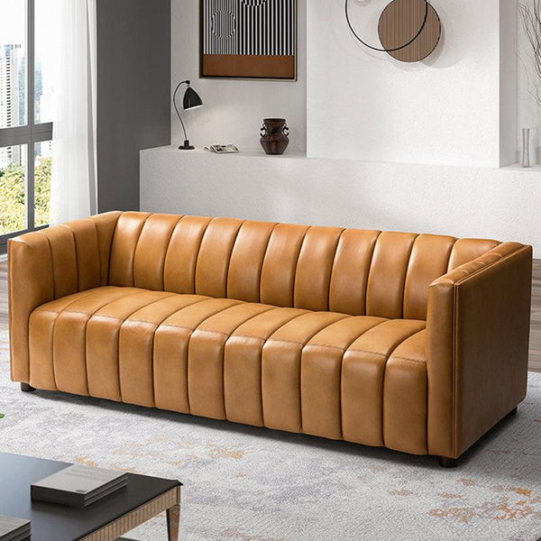 Rowan Genuine Leather Sofa (83&quot;) - Hulala Home