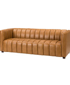 Rowan Genuine Leather Vinyl Office Sofa -83