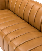 Rowan Genuine Leather Vinyl Office Sofa -83