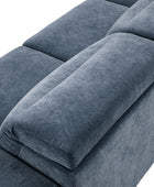 Moussea Modern Chenille Power Reclining Sofa with Sofa Bed Functionality