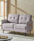 Ricarda Sofa with Removable Cushions for Easy Cleaning