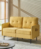 Ricarda Sofa with Removable Cushions for Easy Cleaning