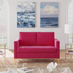 Jovina Velvet Loveseat