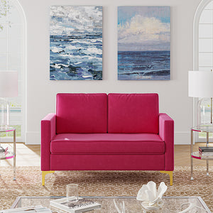 Jovina Velvet Loveseat