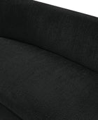 Rod Modern Aesthetics Loveseat with Thick Seat Cushion