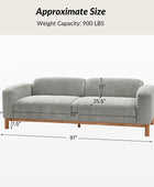 Diego Modern Low-Profile Living Room Sofa