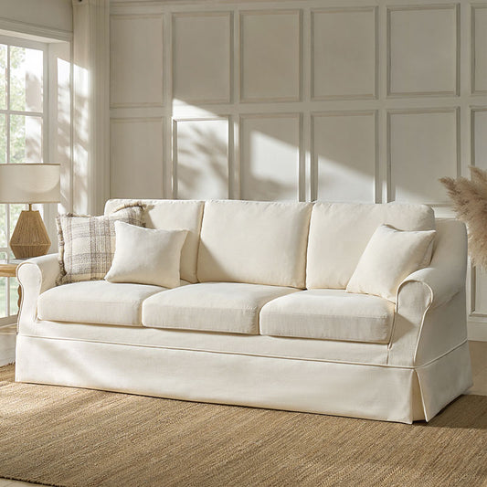Belanda Sofa Linen Fabric with Removable Slipcover