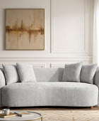 Urtuna Modern Sofa with 4 Pillows – Comfortable, Stylish, and Perfect for Any Living Room