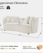 Urtuna Modern Sofa with 4 Pillows – Comfortable, Stylish, and Perfect for Any Living Room