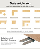 Memosa Deep-Seat Modular Sectional Sofa with Memory Foam Cushions