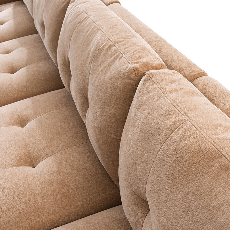 Memosa Modular Deep Seating Sectional Sofa - Cloud-Like Comfort with Memory Foam Cushions