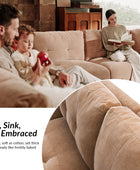 Memosa Modular Deep Seating Sectional Sofa - Cloud-Like Comfort with Memory Foam Cushions