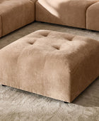 Memosa Modular Deep Seating Sectional Sofa - Cloud-Like Comfort with Memory Foam Cushions