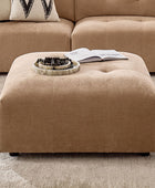 Memosa Modular Deep Seating Sectional Sofa - Cloud-Like Comfort with Memory Foam Cushions