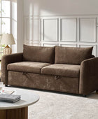 Madena Rounded Categorized Storage Loveseats Sofa