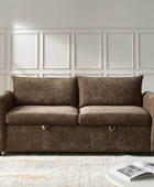 Madena Rounded Categorized Storage Loveseats Sofa