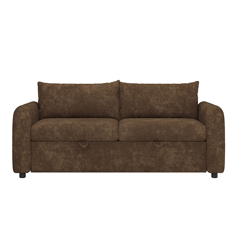 Madena Rounded Categorized Storage Loveseats Sofa