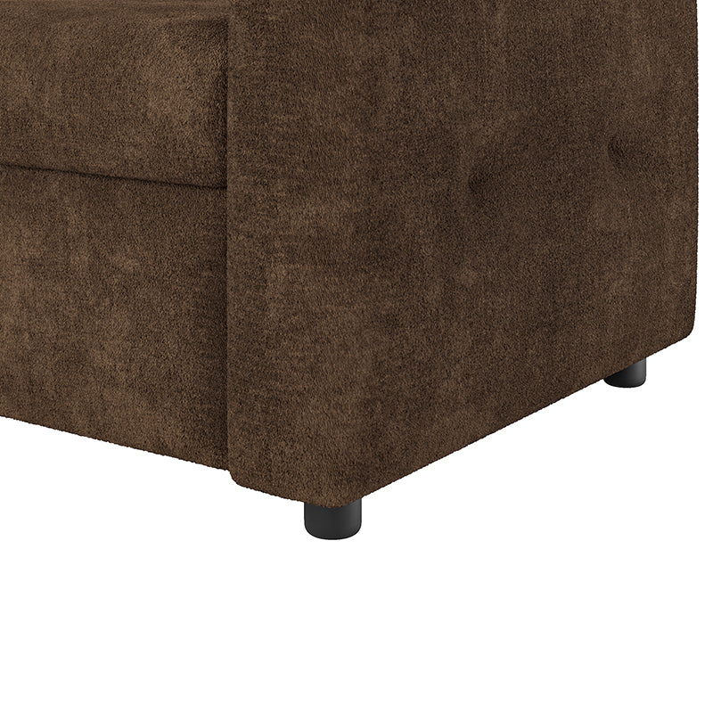 Madena Rounded Categorized Storage Loveseats Sofa