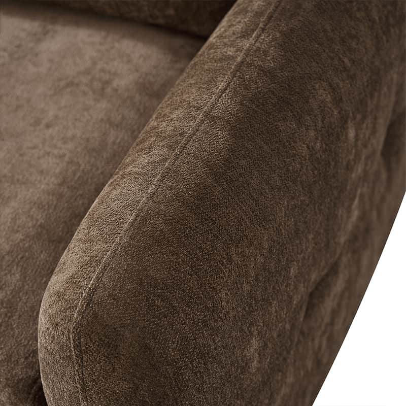 Madena Rounded Categorized Storage Loveseats Sofa