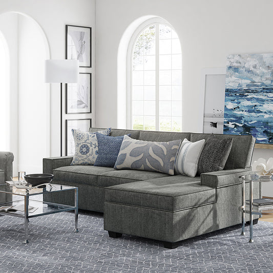 Sendera Upholstered Sleeper Sofa with Storage