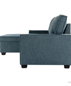 Sendera Upholstered  Pull Out Sleeper Sofa & Chaise with Storage (Right)