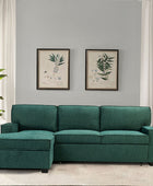 Sendera Upholstered  Pull Out Sleeper Sofa & Chaise with Storage (Right)