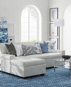 Sendera Upholstered  Pull Out Sleeper Sofa & Chaise with Storage (Right)