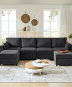 Amando 6-Seater Upholstered Sectional Sofa