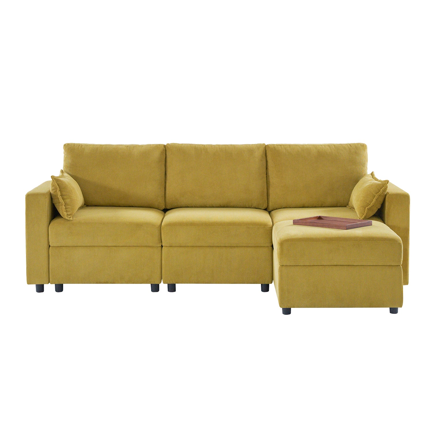 Amando Soft Storage Sectional Sofa