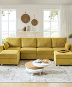 Amando 6-Seater Upholstered Sectional Sofa