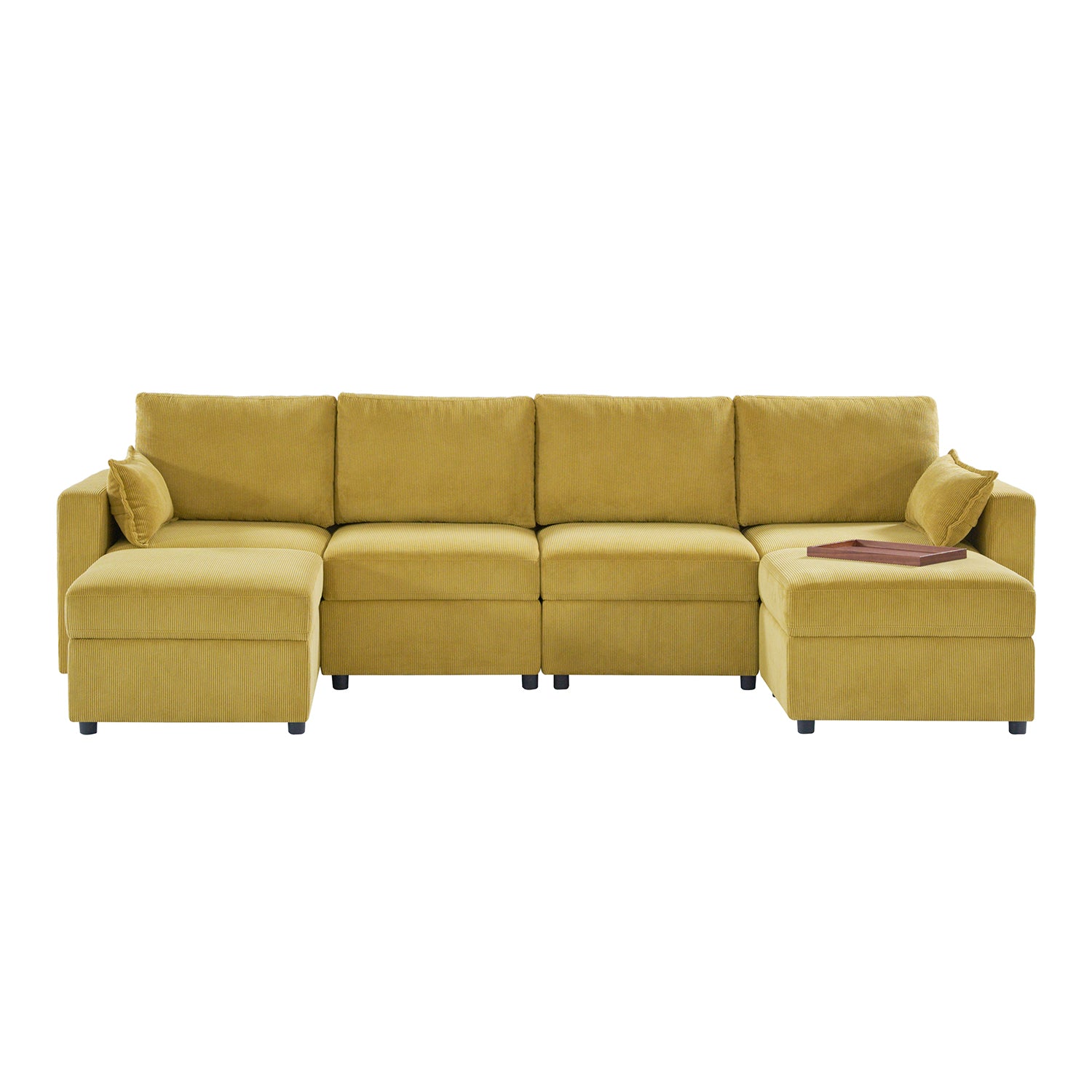 Amando 6-Seater Upholstered Sectional Sofa