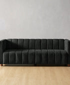 Botham Modern Cozy Sofa with Hidden Low Legs