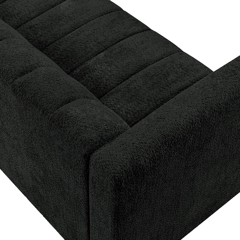 Botham Modern Cozy Sofa with Hidden Low Legs