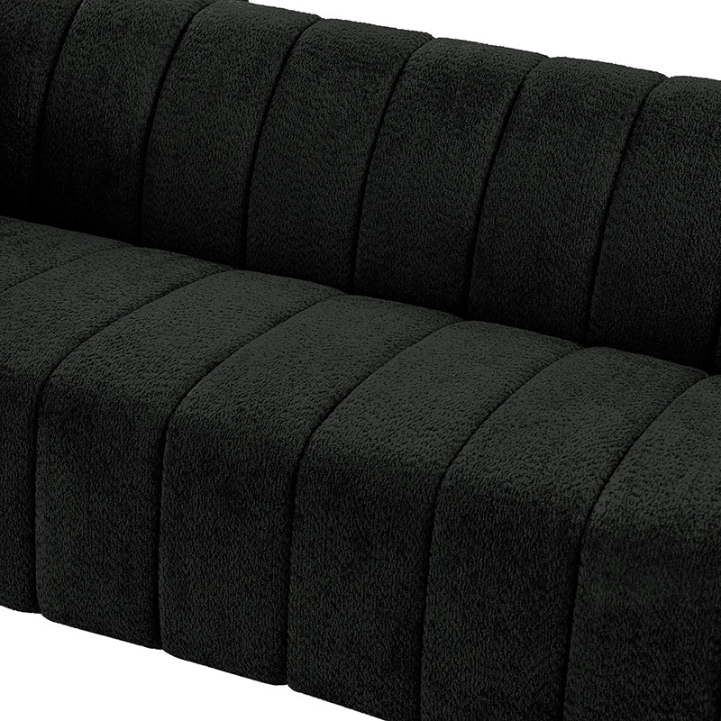 Botham Modern Cozy Sofa with Hidden Low Legs