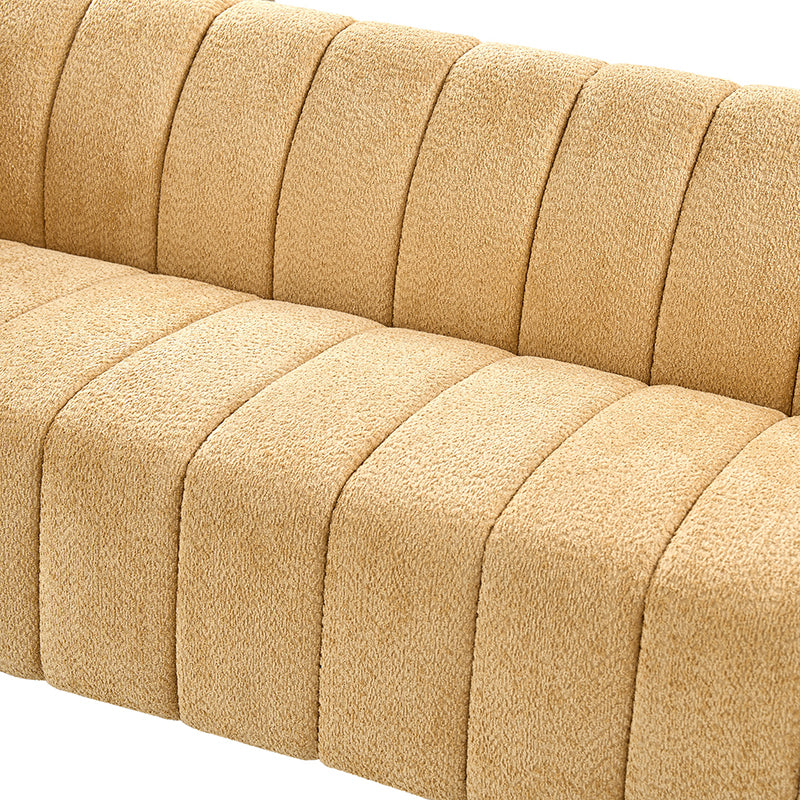 Botham Modern Cozy Sofa with Hidden Low Legs