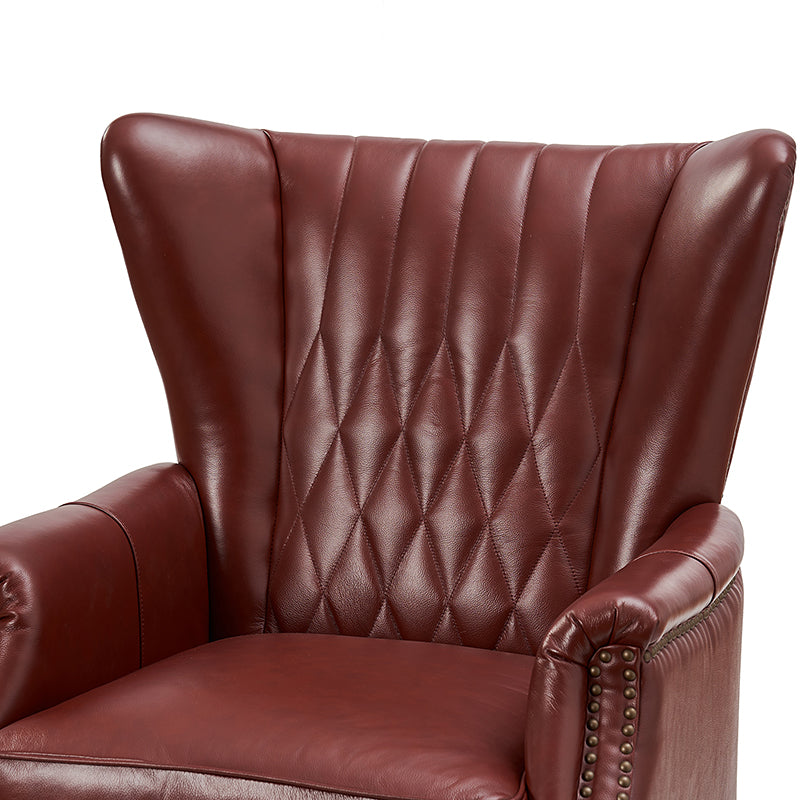 Salomon Genuine Leather Armchair