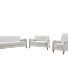 Striped Farmhouse Living Room Set