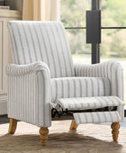Striped Farmhouse Recliner