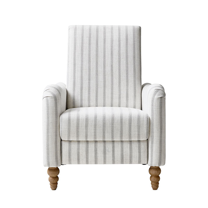 Striped Farmhouse Recliner